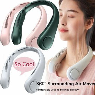 USB Rechargeable Portable Mini Bladeless Neck Fan