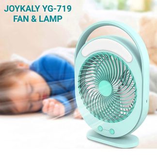 JOYKALY YG-719 Rechargeable 2400mAh Lithium Battery Strong Wind Desk Fan