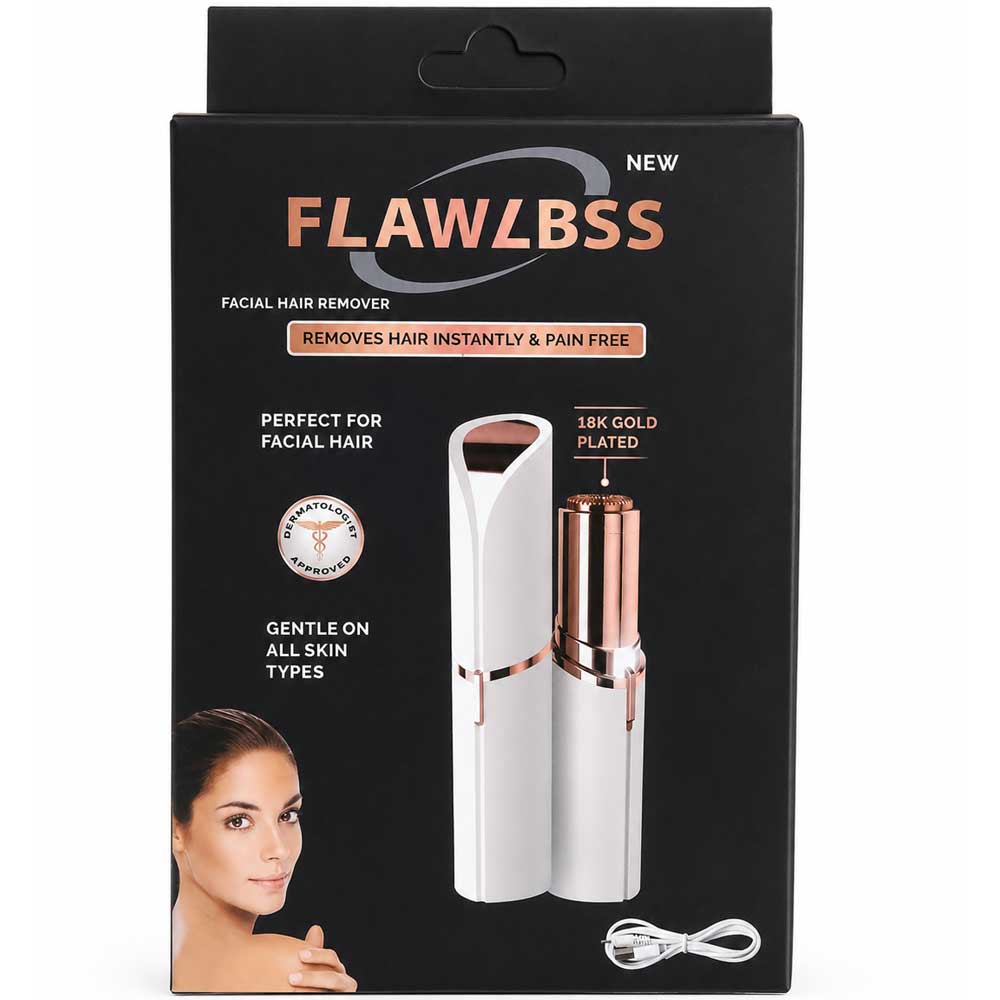Flawlbss Finishing touch Facial Hair Remover Device