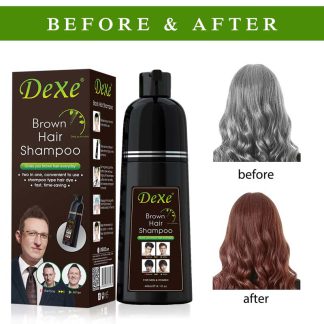 Dexe Instant Reddish Brown Hair Shampoo 400ml