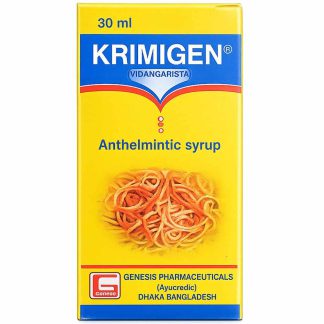 Krimigen (Vidangarista) Anthelmintic Syrup - 30ml