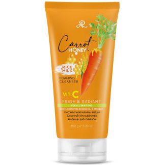 AR Carrot Honey Plus Rice Milk Foaming Cleanser - 150gm