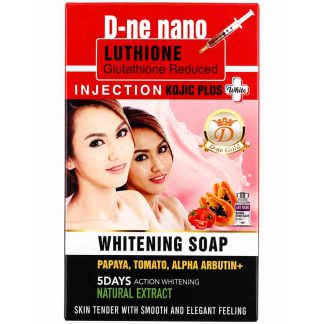 D-ne Nano Glutathione Injection Kojic plus Whitening Soap