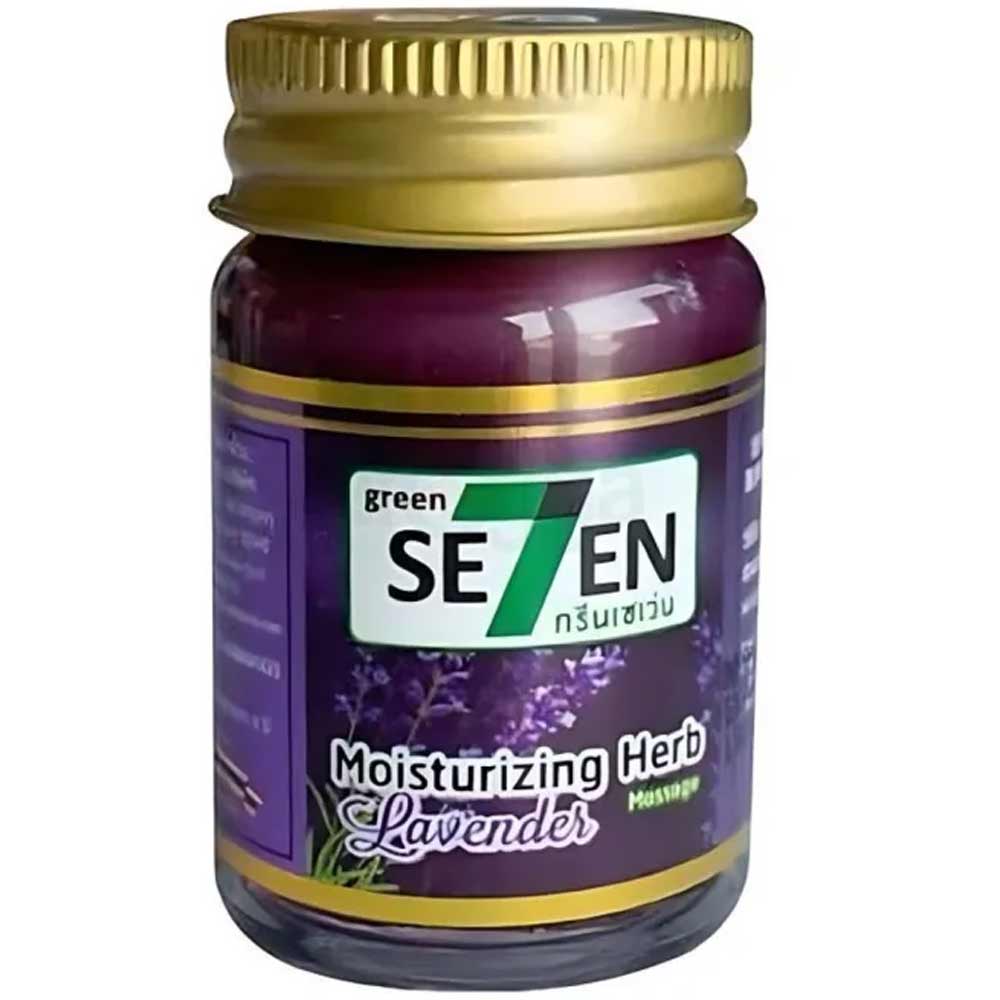 Green Seven Sleep Balm Moisturizing Herb Lavender - 50gm