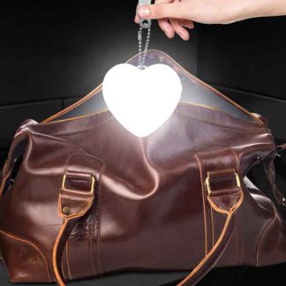 Handbag Light Sensor Heart Shape Bag