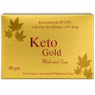 Keto Gold Medicated Soap – 80gm