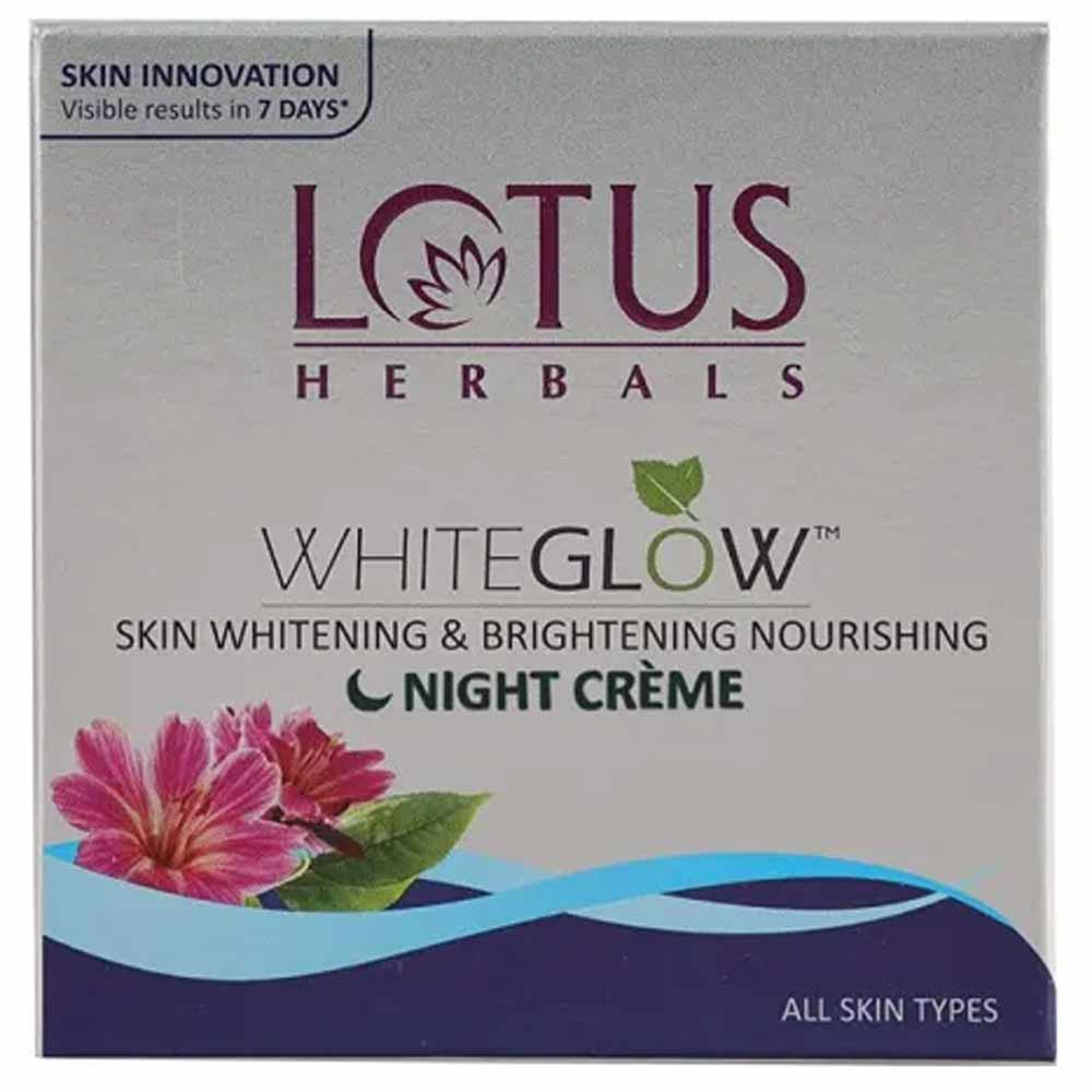 Lotus White Glow Night Cream - 60gm