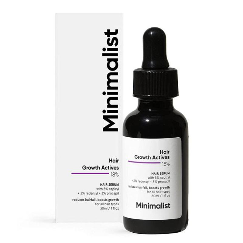 Minimalist Hair Growth Actives 18% -30 ml