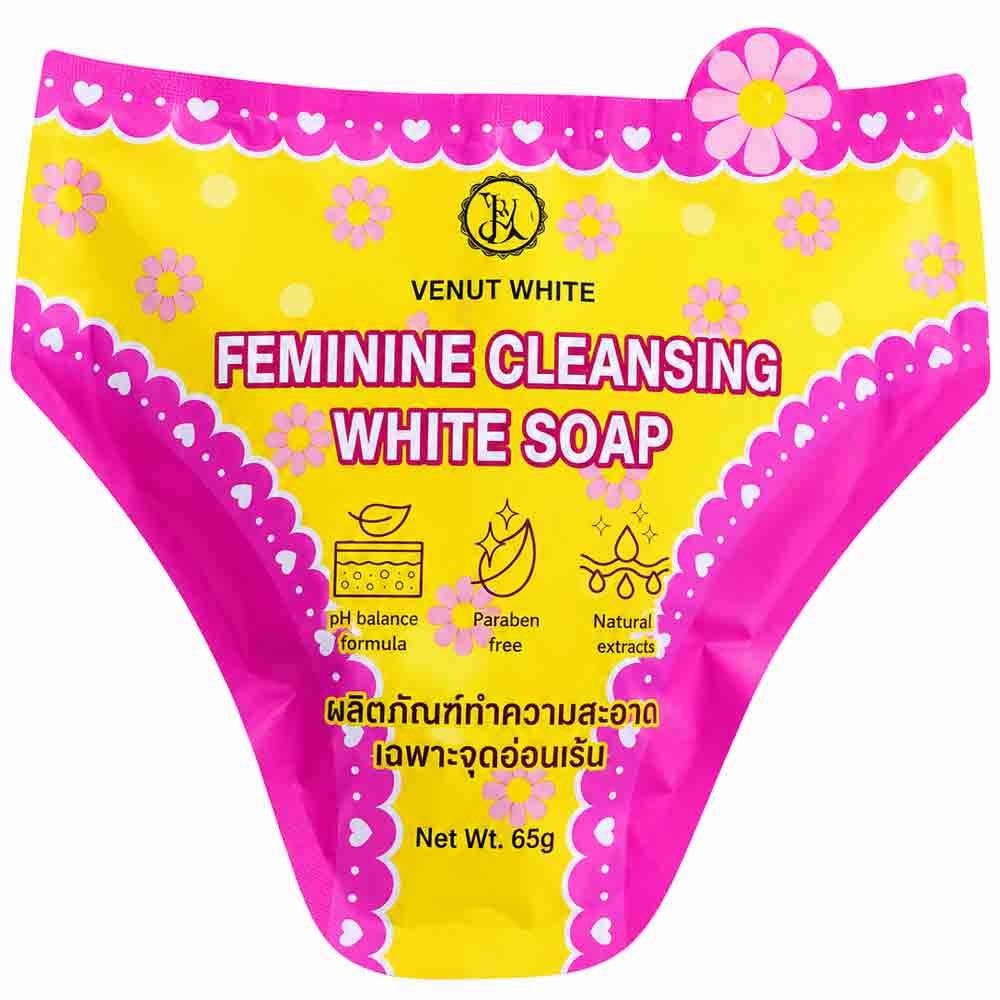 Venut White Feminine Cleansing White Soap - 60ml