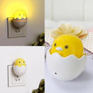 EU Plug Duck Mushroom Wall Socket Light