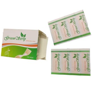 Green strip 100% Cotton One time Bandage Full Box - 100pcs