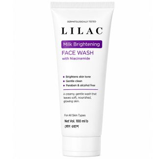 Lilac Milk Brightening Face Wash - 100ml