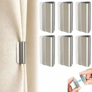 6Pairs Magnetic Curtain Clips