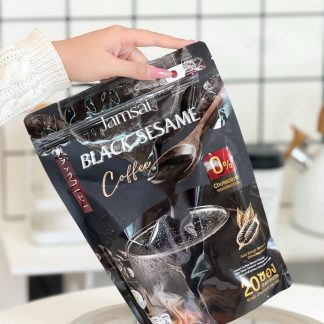 Jamsai black sesame coffee