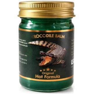 Green Seven Crocodile Hot Formula Massage Balm - 50gm