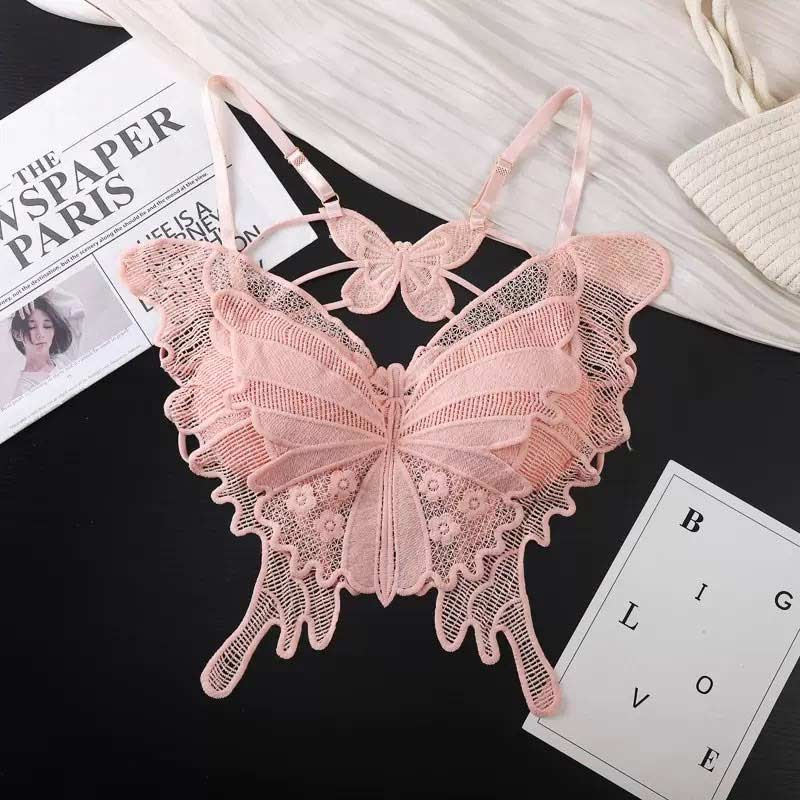 Sweet Backless Butterfly Bras