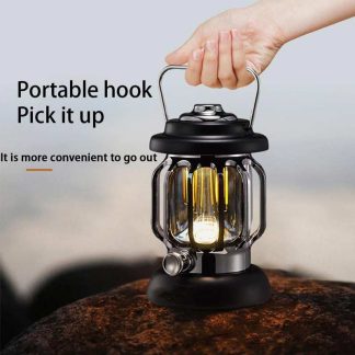 Lantern XC-2202 Rechargeable Retro Metal Camping Light
