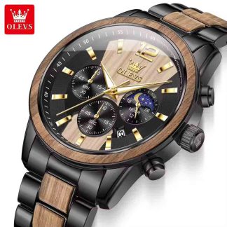 Olevs 3645 Original Brand Watches Waterproof Watch
