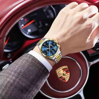 POEDAGAR 688 Luxury Business Man Wristwatch