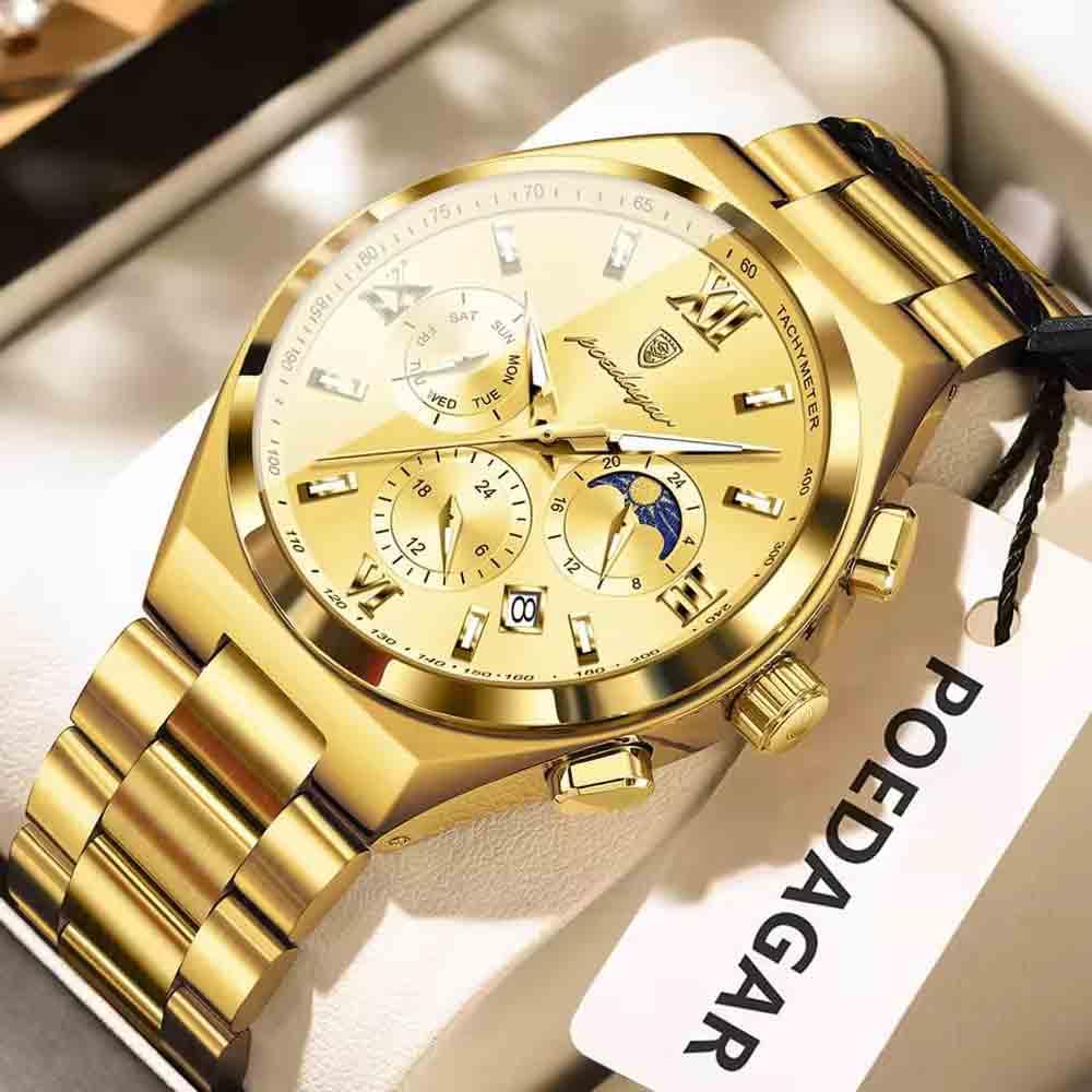POEDAGAR 688 Luxury Business Man Wristwatch - Image 4