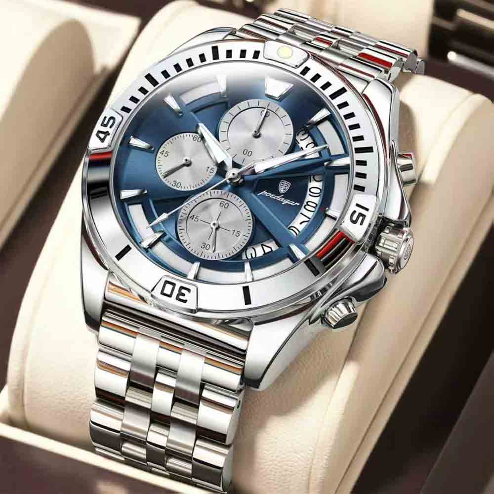 POEDAGAR 695 Watches for Men Sports Quartz Fashion - Image 7