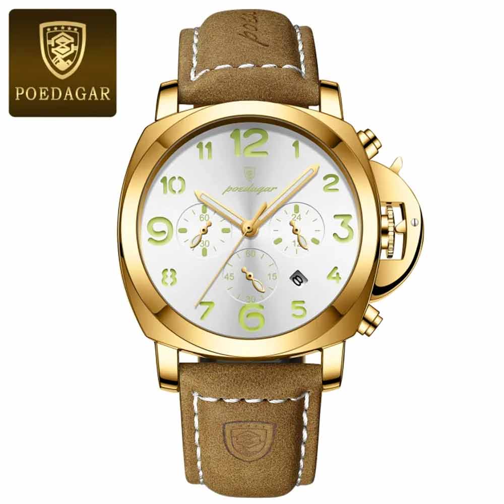 POEDAGAR 859 Luxury Sports Waterproof Luminous Men's Watch - Image 8