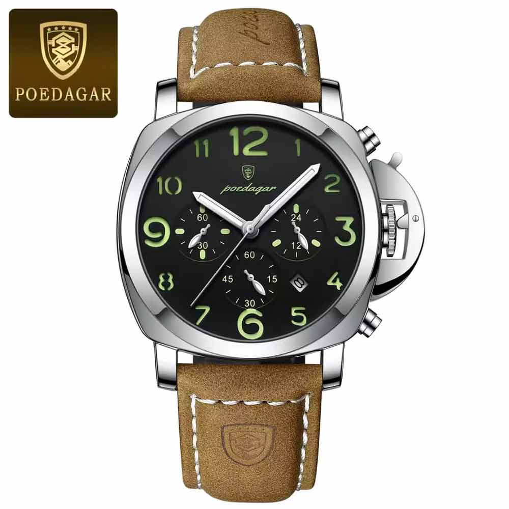POEDAGAR 859 Luxury Sports Waterproof Luminous Men's Watch - Image 5