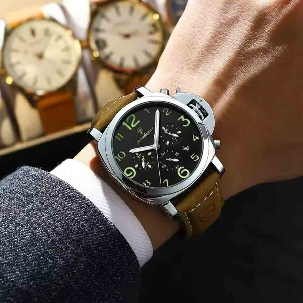 POEDAGAR 859 Luxury Sports Waterproof Luminous Men's Watch
