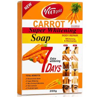 Veet Gold Carrot Super Brightening Body Repair Soap - 200gm