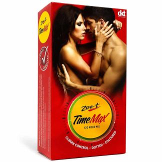 Zaroor Plus Time Max Extra Time Dotted Condom – Full Box