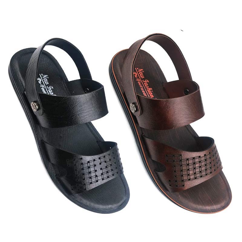 Laser Cutting Belt Casual Sandal for Men