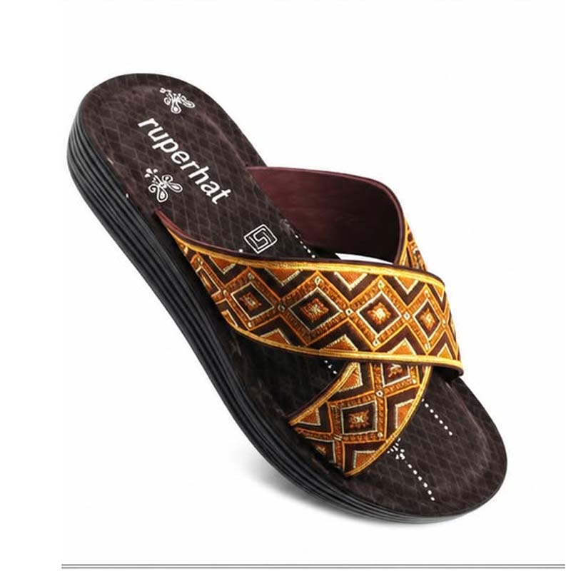 Ruperhat Ladies Cross Trendy Casual Sandal for Women